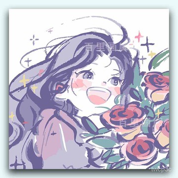 熱賣爆款新款數字油畵diy填色送閨蜜生日禮物可愛小衆房間裝飾物品裝飾畵 DV9A