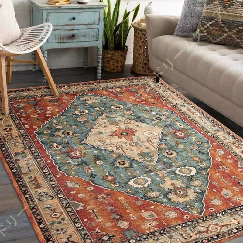 ラグ 3畳 おしゃれ カーペット 洗える ラグマット ペルシャ風 北欧 柄 ヴィンテージ ペルシャ 絨毯 風 ヨーロピアン絨毯 おしゃれ 滑り止め付き 通販 Lineポイント最大get Lineショッピング