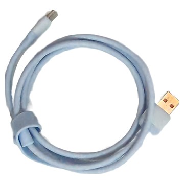 UGREEN 綠聯 USB-A 2.0 to USB-C 快充傳輸線  1m  天空藍  1條