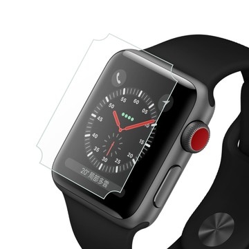 Timo Apple Watch 38mm專用 高清TPU奈米保謢貼膜(軟膜)-2入組