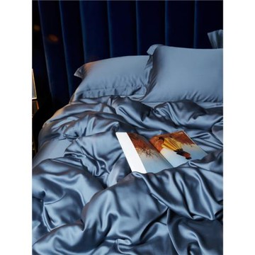 進口LF100支萊賽爾天絲四件套高級絲滑涼感被套冰絲床單笠三件套