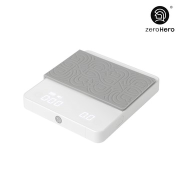 【zeroHero】靈智Mini電子秤-白色