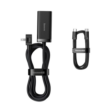 GaN3 Pro 2A+2C 100W 快充充電器 黑