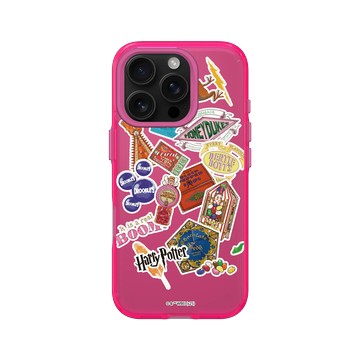 iPhone 16 Pro Clear 粉漾桃 - 哈利波特 Harry Potter - Sticker-蜂蜜公爵糖果店