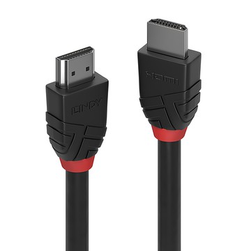 LINDY 林帝 BLACK系列 HDMI2.0 Type-A/公 to 公傳輸線  1m  1條