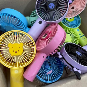 [沐沐屋]] 二手 兩個合售 夏日清涼小風扇 桌扇