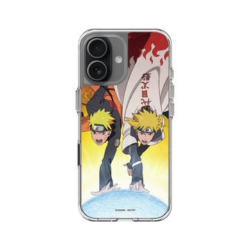 iPhone 17 Clear Case（相機按鈕） 透明 - 火影忍者 Naruto - 漩渦鳴人&波風水門