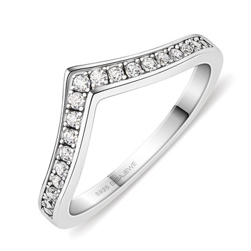 莫桑鑽戒指莫桑訂婚戒指結婚鑽戒送給她的禮物