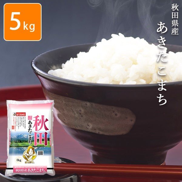 [ポイント5倍] お米 5kg 秋田県あきたこまち 令和4年産 おくさま印 安い メーカー直送商品