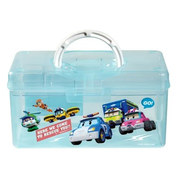 樹德 波力工具箱 TB-300PL 透明外殼設計 環保可回收PP材質 分離式內盒  綠色  250 x 137 x 129 mm  1個