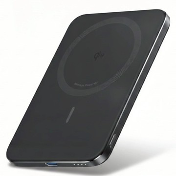 ANKER 5000mAh Qi2 超薄磁吸行動電源  幻影黑  A1665