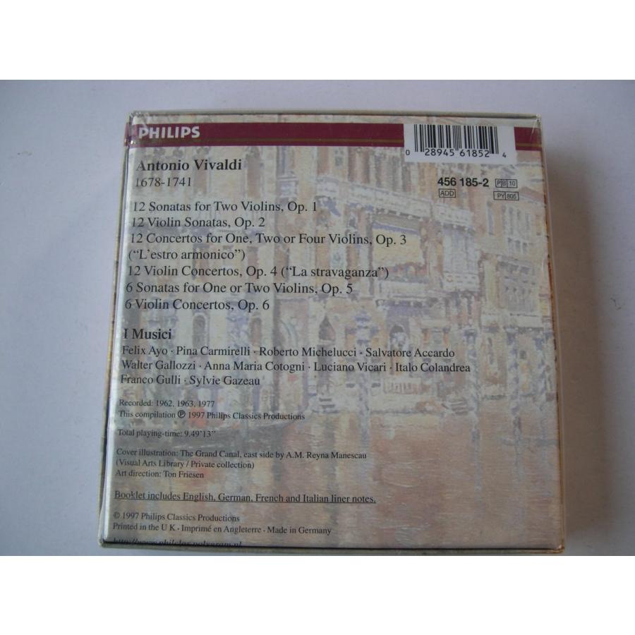 Vivaldi  Edition  Vol.1   Op.1-6   I Musici, etc. 10 CDs    CD