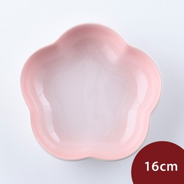 Le Creuset 花形深盤 16cm 貝殼粉