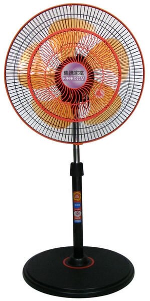 ◤台灣製造◢ 惠騰16吋 360度雙層網循環工業立扇 FR-1668