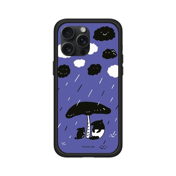 iPhone 15 Pro Max Mod NX 黑 - 馬來貘 Laimo - 下雨了(紫色款)