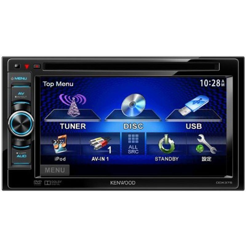 KENWOOD MP3/WMA/AAC/WAV対応DVD/USBレシーバー DDX375 | LINEショッピング