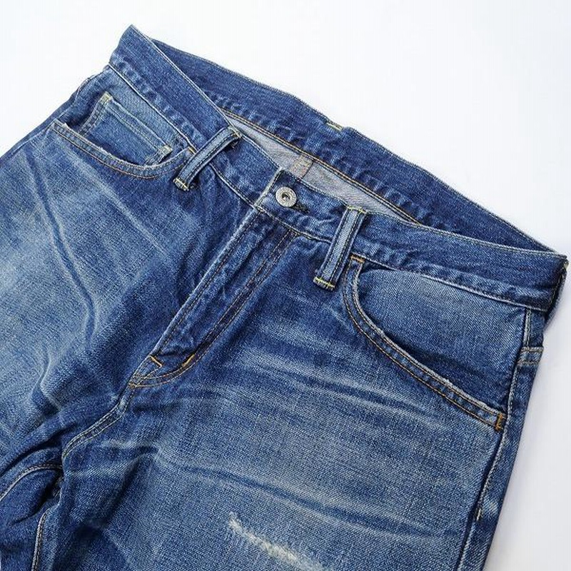 SEQUEL（シークエル） 20AW DAMEGED 5PK PANTS INDIGO メンズ