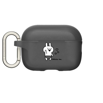 AirPods Pro 2 AirPods Case 黑 - Usagyuuun 小突兔 - Hi ♥