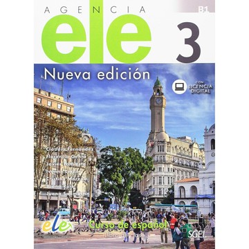【西班牙語】Agencia ELE Nueva edición 3 (B1) 課本/練習本 9788497789912/9788497789929華通書坊/姆斯