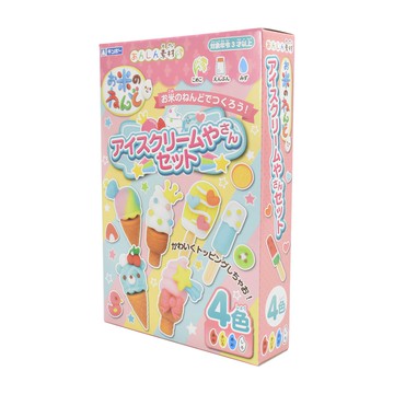 GINCHO 銀鳥 米粘土冰淇淋組  多色  15g  1組