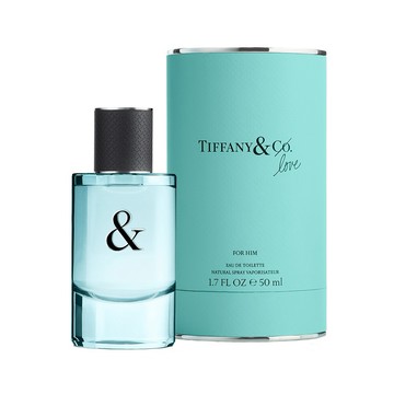 【Tiffany & Co.】蒂芬妮  Tiffany&Love For Him 愛語男性淡香精(50ml)【平輸版】