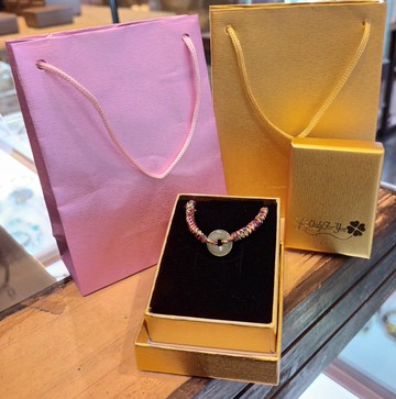 【福袋】一路亨通 平安釦五行編織手鍊+幸運寶石罐+隨機飾品