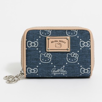 Hello Kitty - Arnold Palmer - 卡片零錢包 Faddish系列 - 藍色/442-5613-50-1