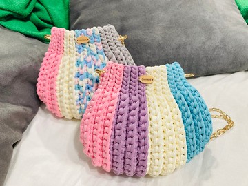 手工編織小貝包