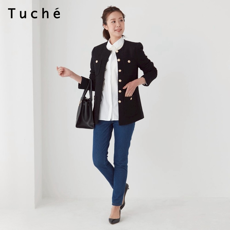 GUNZE グンゼ Tuche 【スキニー】ニットデニムレギンスパンツ（レディース）【SALE】 インディゴ M 通販  LINEポイント最大10.0%GET | LINEショッピング