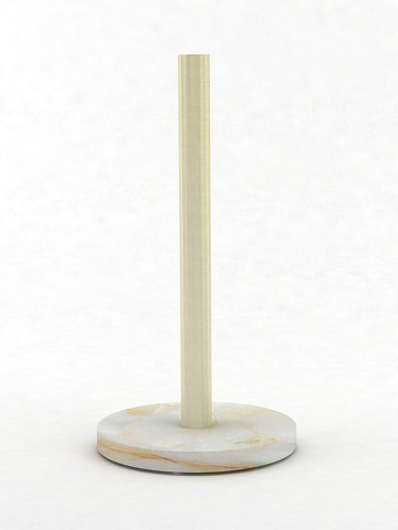 白玉石紙巾架