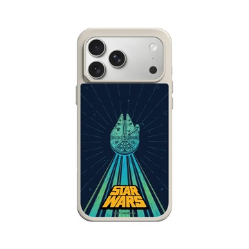 iPhone 17 Pro Max SolidX 貝殼灰 - 迪士尼-星際大戰 Star Wars - 千年鷹號-發光原力