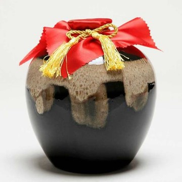 3陶瓷5斤宜興酒瓶酒壇批發土陶窯變泡酒壺白酒黃酒釀酒酒罐子