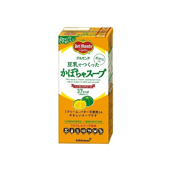 キッコーマン デルモンテ 豆乳でつくったかぼちゃスープ 1L