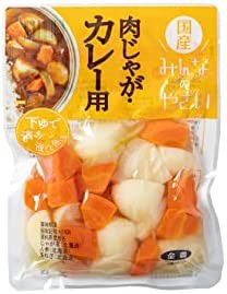 国産 みんなのやさい 肉じゃが・カレー用 300g(約2人前) ×6袋