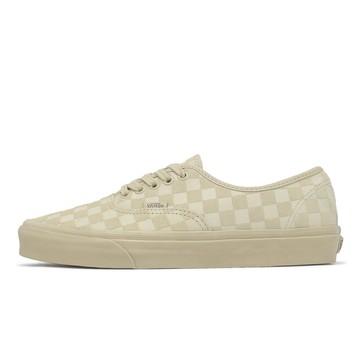 Vans 休閒鞋 Authentic 男鞋 卡其 米 復古 麂皮 棋盤格紋 VN0009PVTAN