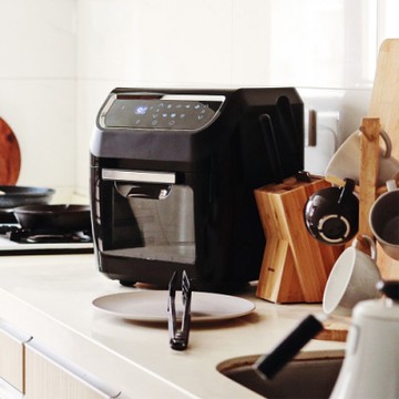 LazySusan 氣炸烤箱 科技黑