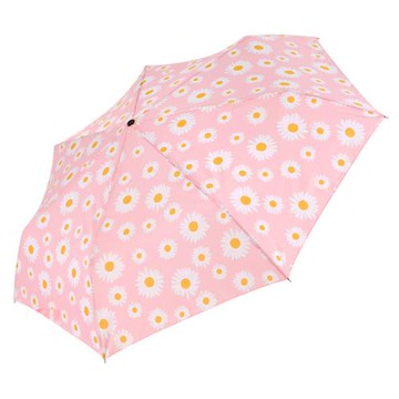 【RAINSTORY】粉白花漾抗UV個人加大自動傘