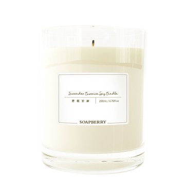 【古寶】舒眠安神輕奢~薰衣草精油香氛天然蠟燭200ml/6.76 oz