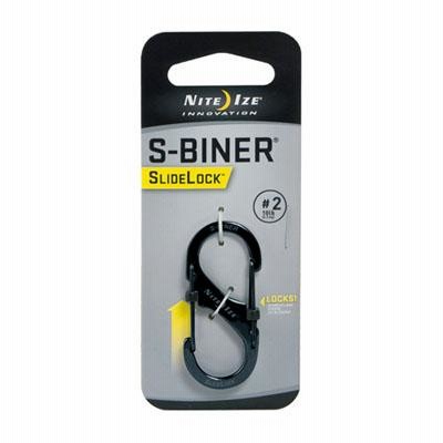 NITEIZE(ナイトアイズ) エスビナースライドロック 49mm×22mm×8mm ブラックチタン NI02669