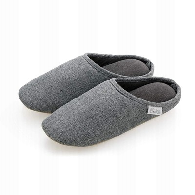 テンピュール(Tempur) スリッパ グレーS