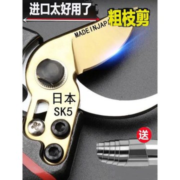 新款新款鋼粗枝剪修枝剪強力樹枝剪盆栽工具園藝蘋果樹果農剪子