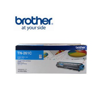 兄弟牌brother原廠碳粉匣/TN261C/藍色