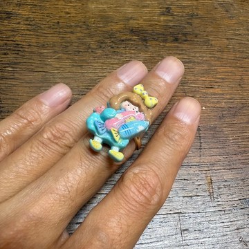 繽紛女孩戒指