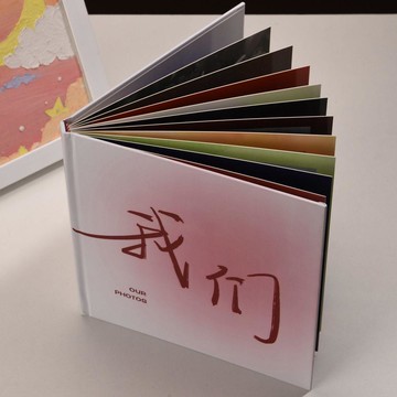 diy相冊本 ins網易雲生日紀念冊 情侶閨蜜學生禮物 情人節新年送禮 寶寶寫真回憶相冊 覆膜式相冊 簡約一體式相冊訂製