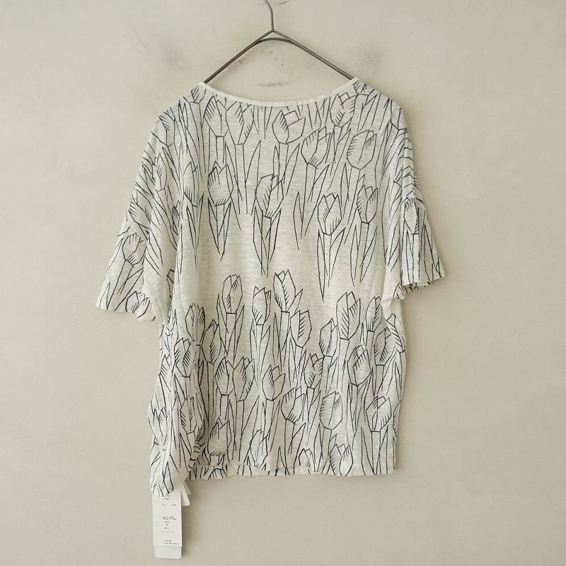 美品 mina perhonen リネンカットソー サイズ38（mina perhonen