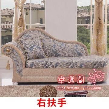 貴妃椅 歐式臥室小戶型沙發躺椅簡約布藝單人美人榻太妃懶人塌T