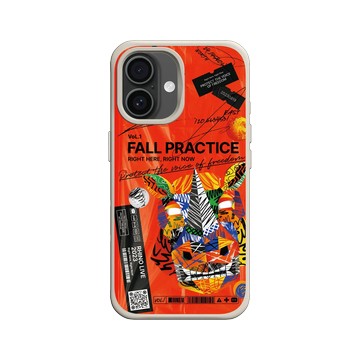 iPhone 16 SolidX 貝殼灰 - RHINO LIVE - 第 1 輯：墜落練習