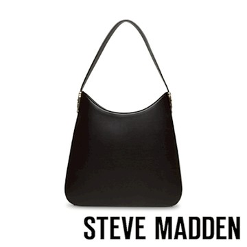 STEVE MADDEN-簡約素面磁扣腋下包 BMAXEEM-黑色
