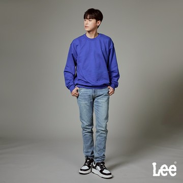 Lee 709 彈性低腰合身小直筒牛仔褲 男 淺藍洗水 LB417076161