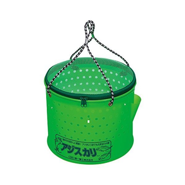 第一精工 活かしバッカン アジスカリ 27cm 活かしバケツ 釣り グリーン 通販 Lineポイント最大0 5 Get Lineショッピング